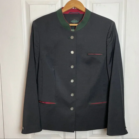 Austrian Structured Wool Jacket - Picture 2 of 14